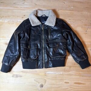 Chaps Ralph Lauren Toddler Bomber Jacket Size 5/6 Medium